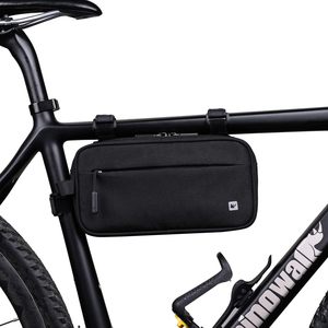 Bolsa multifuncional para manillar de bicicleta, gran capacidad, con correas para los hombros, diseño duradero, bolsa para manillar de ciclismo - Product Image 4