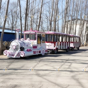 Treno elettrico senza tracce-veicolo turistico attraente per parchi, resort e attrazioni turistiche - Product Image 6