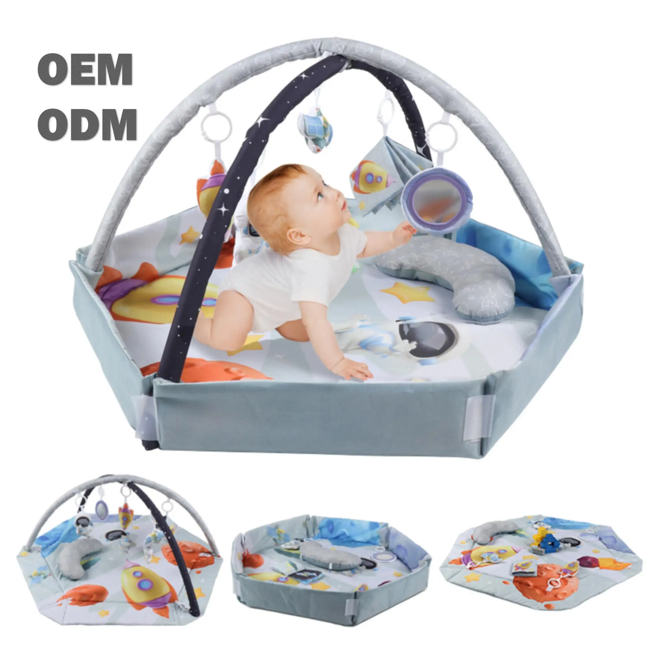 I prodotti più venduti all'aperto giocattoli per bambini Smart Baby Toy gioco del bambino tappetino con appesi giocattoli