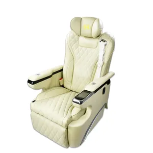 Hot Selling Luxury Camper Modified Interior VIP Comfort Nappa Leather Covered Power Adjustable Seat