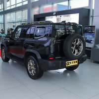 Jetour Traveller Bekas SUV Turbo Cina Interior Gelap Setir Kiri 2023 Bensin/Petrol Jarak Tempuh Rendah Harga Murah Pengiriman Global