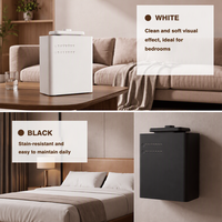Diffuseur de parfum commercial 4G IoT avec carte SIM, contrôle à distance, sans eau, 500 ml, élégant, pour CVC, directement de l'usine