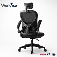 Chaise de bureau ergonomique confortable et réglable, pivotante et inclinable, pour 8 heures de travail, confort toute la journée, approvisionnement en gros pour projets