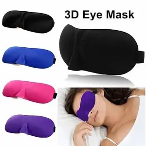 3D Mascherina di Occhio di Sonno Leggero e Confortevole Eyemask Super Soft Regolare