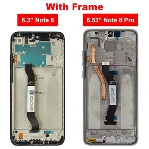 Écran LCD avec cadre pour Xiaomi <span class=keywords><strong>Redmi</strong></span> <span class=keywords><strong>Note</strong></span> 8 M1908C3JH, remplacement de l'écran tactile LCD pour <span class=keywords><strong>Redmi</strong></span> <span class=keywords><strong>Note</strong></span> 8 <span class=keywords><strong>Pro</strong></span> M1906G7I - Product Image 2