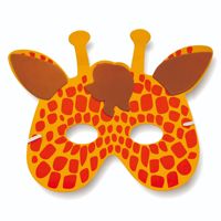 Masques de dessin animé pour animaux éducatifs EVA pour enfants Thème de ferme forestière amusant pour la fête et le jeu