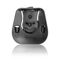 Funda Táctica S&W M&P Shield 380 OWB para Portar Fuera de la Cintura, para Mano Derecha, con Clip para Cinturón, de Polímero