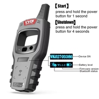 Herramienta Programadora de Llaves de Auto Xhorse VVDI Mini, Versión sin Función de Transpondedor 48 (96 Bits), Sin Tokens