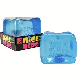 Nuevos Productos Internacionales: Juguete Blandito de Maltosa Schylling NeeDoh Niceberg, Cubo Azul Hermoso de 3.25 Pulgadas, para Niños de 5 a 7 Años - Product Image 1