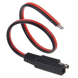 シングルSAEコネクタエクステンションケーブル2ピンSAEソーラーパネル接続ワイヤ配線ハーネスカスタマイズ可能 - Product Image 2