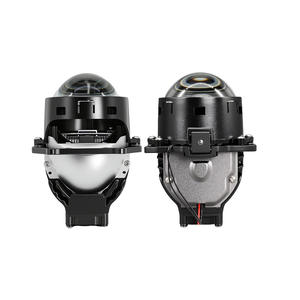 FANKAI Lente de Proyector Bi-Xenón de 3 Pulgadas, 60W, Doble Lámpara, Corta Distancia, Alta Potencia, Conversión de Aluminio, Faros LED para Motocicletas - Product Image 1