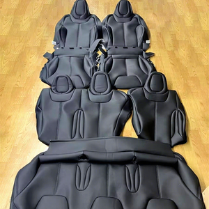 ปลอกหุ้มเบาะรถยนต์หนัง Napa แบบสั่งทำสำหรับรถยนต์ <span class=keywords><strong>Tesla</strong></span> <span class=keywords><strong>Model</strong></span> <span class=keywords><strong>3</strong></span>/Y/S/X ชุดเต็มระดับไฮเอนด์ ออกแบบเฉพาะสำหรับ <span class=keywords><strong>Model</strong></span> X - Product Image 1