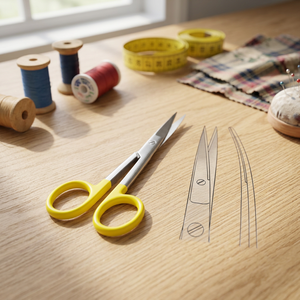 Tijeras de Curación Estándar con Insertos TC, Kit Quirúrgico Manual de Acero Inoxidable Premium Clase I, Instrumentos Vitra Modelo 3009, 1 Año - Product Image 3