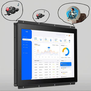 17in Wall-Mnt Touchscreen Panel PC Embd Ind LCD Disp 4 Vend <span class=keywords><strong>Mach</strong></span> Delivery Cabs Linux <span class=keywords><strong>OS</strong></span> - Product Image 1