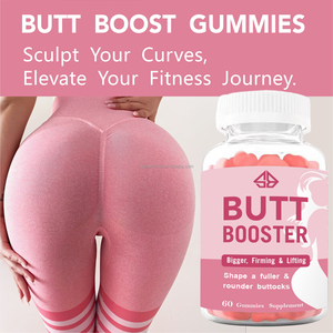 Gomitas OEM Hip Butt Booster, suplementos herbales, 60 unidades, para reafirmar y levantar los glúteos, para mujeres. - Product Image 3