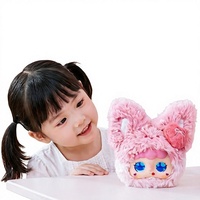 Nouveauté Cadeau d'anniversaire : Compagnon électronique intelligent et émotionnel IA, en peluche douce en polyester, avec musique, pour enfants