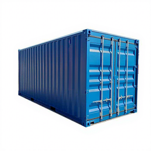 Contenedor de Envío Seco Móvil Personalizado Económico de 20 Pies, Apertura Lateral, 2 Puertas, Acero Corten Blanco, en Venta - Product Image 1