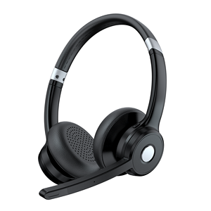 5.2 <strong>Bluetooth</strong> <strong>Wireless</strong> <strong>Headset</strong> Over Ear Headphone 45+Talk Time with Mute Button Microphone for Cell Phone Business Home Trucker - Product Image 1