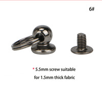 10mm tête ronde bouton vis laiton goujon Spot Rivet pour cuir artisanat sac ceinture sac à main bricolage décoration accessoires