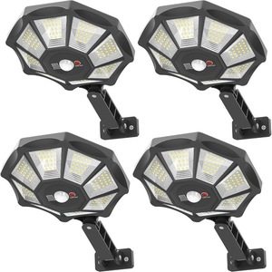 Solar Led Wall <b>Light</b> Outdoor Waterproof <b>Motion</b> Sensor Garden Patio Lighting 2000Lm 50000Hr Lifespan - Product Image 1