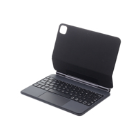 Clavier en cuir magique Ruidian avec rétroéclairage RVB noir RD04 pour iPad Pro 13 2025 10e génération Air 5/Air 4 Certifié FCC/CE