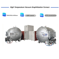 Four de traitement de purification et de graphitisation pour matériaux d'électrodes poreuses de stockage d'énergie par traitement thermique à 3000°C, pour éponge de graphite