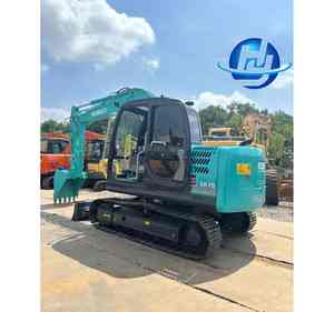 מקורי משומש <span class=keywords><strong>kobelco</strong></span> sk75 7.5טון מיני מחפר עבור בניית משק בית שידור תעשייתי עם מנוע הכמון - Product Image 3
