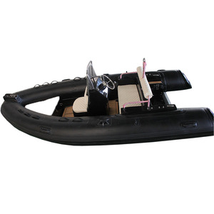 Luxury 430 Fishing Boat Fiberglass Rib 1.2mm Thickness Water Sports Lake River Usage 8-Person Sport <b>Yacht</b> - Product Image 5