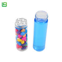 Tube en verre de 30 mm de diamètre, 40 mm de hauteur, 10 ml, 15 ml, 20 ml, 25 ml, 30 ml, 40 ml, 50 ml, 60 ml, 80 ml, 100 ml, emballage avec bouchon en métal doré