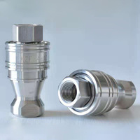 Coupleur rapide hydraulique en acier inoxydable / Joint rapide / Raccord à déconnexion rapide