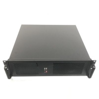 Châssis de serveur industriel 3U en rack, profondeur réduite 390 mm, support pour carte mère ATX et alimentation PC, pour équipement d'instrumentation de détection