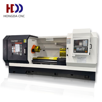 Tour CNC horizontal haute précision CK61100 CK6180, machine de tournage CNC à banc plat robuste