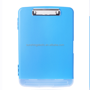 Porte-documents A4 SUNSHING avec compartiment rigide, boîte de rangement en plastique pour fournitures scolaires et de bureau - Product Image 6