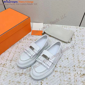 Chaussures décontractées Hiery pour hommes, style mocassins en cuir véritable, pour l'automne et le printemps, avec amorti en cuir véritable - Product Image 5