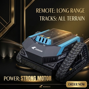 <span class=keywords><strong>Tondeuse</strong></span> à gazon télécommandée de 27 pouces KH-LM2427B, robot de tonte hybride essence-électrique à <span class=keywords><strong>axe</strong></span> vertical sans balais, fabriqué en Chine - Product Image 3
