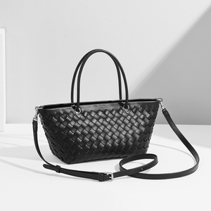 Nuova Collezione 2026: Borse Tote da Donna Casual Versatili in Pelle PU Intrecciata, Borsa a Spalla/Tracolla dal Design Unico - Product Image 1