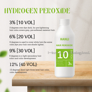 OEM Alta Qualidade Oxidante Emulsão Creme 120ML Creme De Peróxido De Cabelo Profissional Cor Do Cabelo Desenvolvedor de 3% 6% 9% 12% Graus - Product Image 2