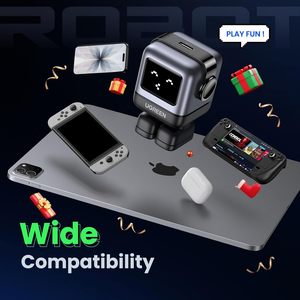 <span class=keywords><strong>Cargador</strong></span> de Pared USB-C Robot GaN de 30W <span class=keywords><strong>Ugreen</strong></span>, <span class=keywords><strong>Cargador</strong></span> Rápido PPS PD3.0, <span class=keywords><strong>Cargador</strong></span> de Pared Ligero para <span class=keywords><strong>iPhone</strong></span> y MacBook - Product Image 6