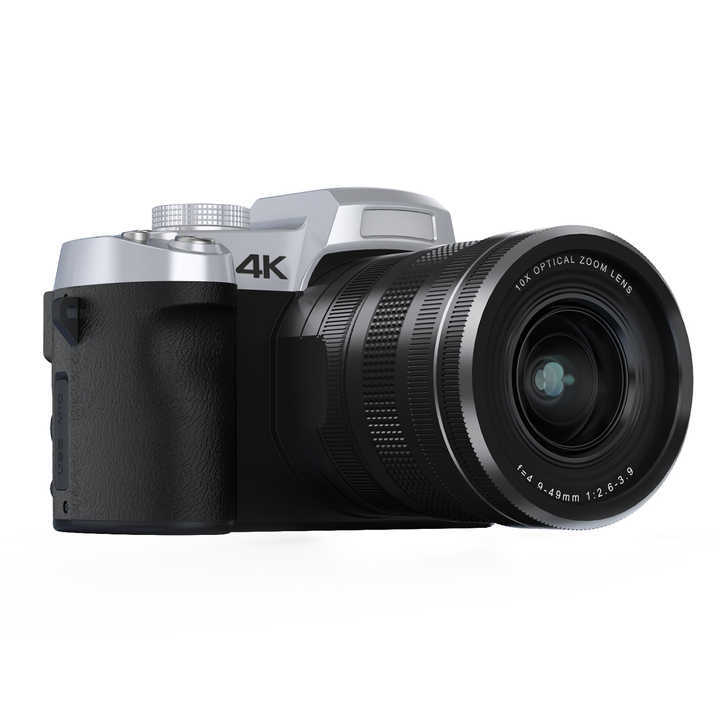 <strong>2026</strong> <strong>4K</strong> WiFi Camcorder 10X Zoom Professional Digital <strong>Camera</strong> with 3.0" Inch Flip Touch Screen CMOS Sensor MicroSD Support