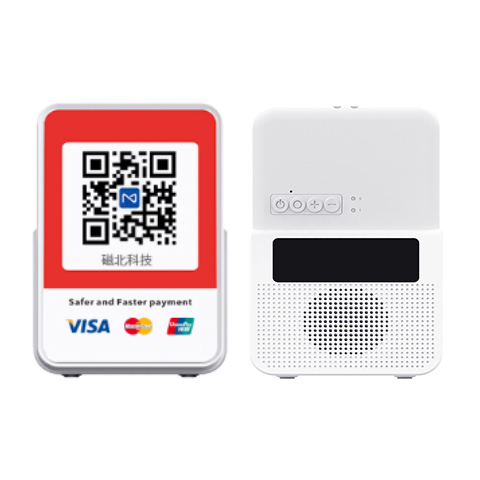 QM095 Magnetic North Payment Soundbox Speaker