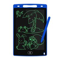 Tablette d'écriture LCD réutilisable pour enfants, 8,5 pouces, tableau à dessin, bloc-notes, feuilles mobiles, jouets éducatifs préscolaires, Noël