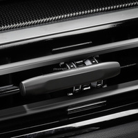 Diffuseur d'arômes pour voiture, design OEM, acier inoxydable plaqué noir, diffuseur d'huiles essentielles pour voiture