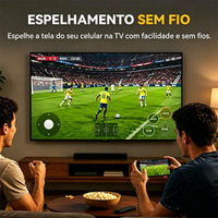 Televisor Inteligente LED de 32 Pulgadas, 4K UHD, Android, Wi-Fi, Control por Voz, Altavoz Integrado, Televisor para Baño, HDR