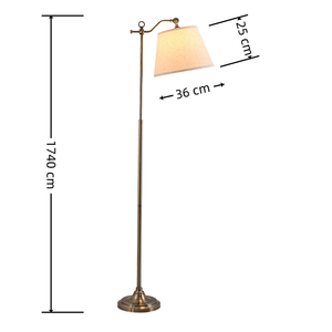 Hiện Đại Thiết Kế Tối Giản Đu Cánh Tay Có Thể Điều Chỉnh Đèn Sàn Với E27 LED Bóng Đèn Trắng Vải Đèn Bóng Đèn Cho Phòng Ngủ Chiếu Sáng - Product Image 2