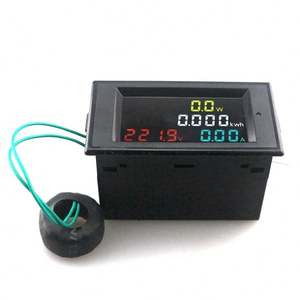 D69-2049 multímetro digital 100A AC80-300V, voltímetro de energia elétrica, analisador de amperímetros, watt volt kwh AC380V - Product Image 4