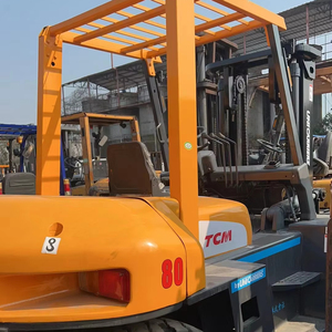 Montacargas TCM de Alta Calidad, Original de Japón, Usado, Diésel, 8 Toneladas, Modelo FD80, en Venta - Product Image 1