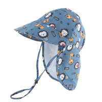 Sombrero Deportivo Ligero y Transpirable para Exteriores, Protección UV, Gorra de Verano para Bebés, Secado Rápido, con Solapa para el Cuello