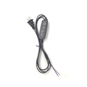 Câble de minuterie, connecteur de câble, fil dimmable, prise US-EU, support de lampe en sel de l'Himalaya, alimentation électrique, câble avec interrupteur de gradation - Product Image 6