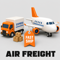 Schneller Luftfrachtversand 5-7 Tage Luftfracht DDP China nach USA Kanada Mexiko Tür-zu-Tür UPS FedEx Express Lieferservice