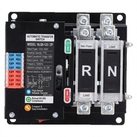 Commutateur de transfert automatique double alimentation 400V 125A ATS à commutation ultra-rapide 2P 4P pour l'alimentation industrielle